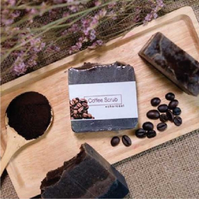 Organic Product > Coffee Charcoal Scrub Bar Soap